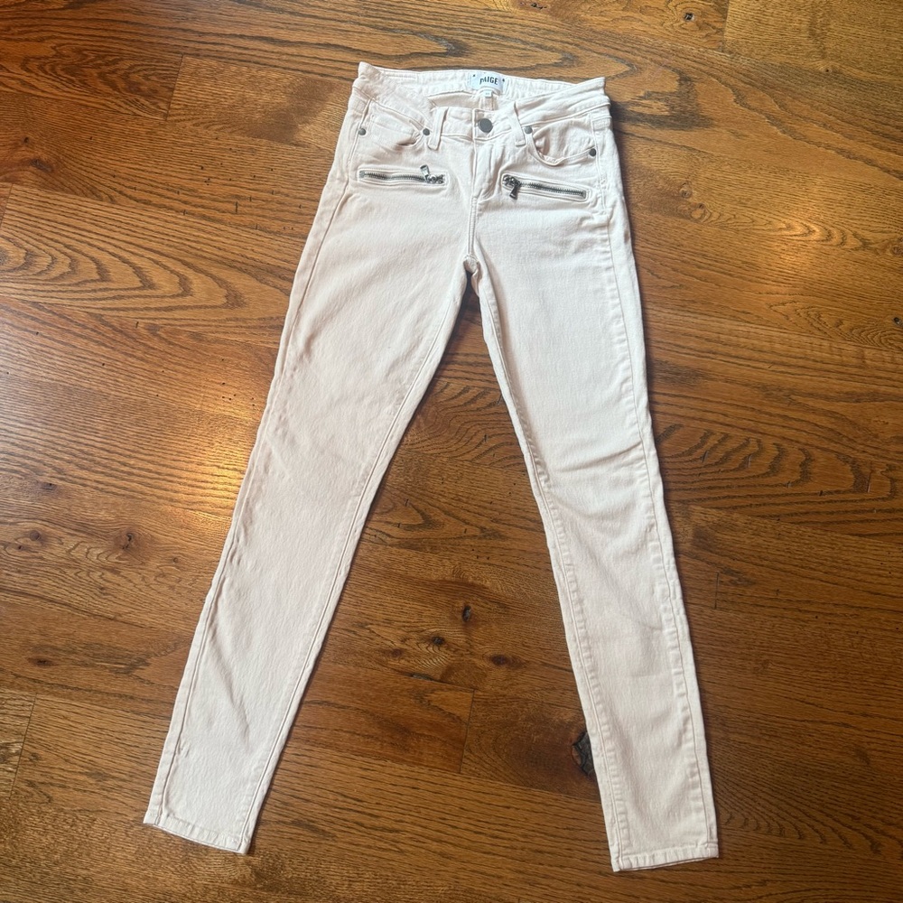 Paige Indio Zip Skinny Jeans - Women